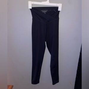 American Eagle Crossover 7/8 Black Leggings